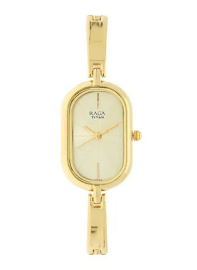 TITAN Titan Raga Viva Champange Dial Analog Watch for Women  - Image 1