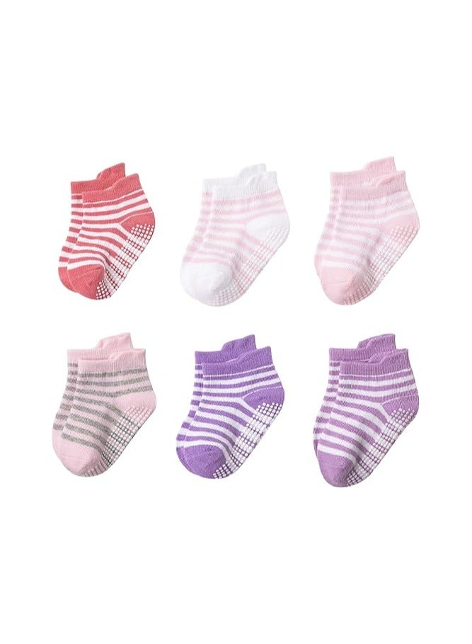 ORiTi Toddler Socks for Boys and Girls  Non Slip Baby Socks  - Image 1