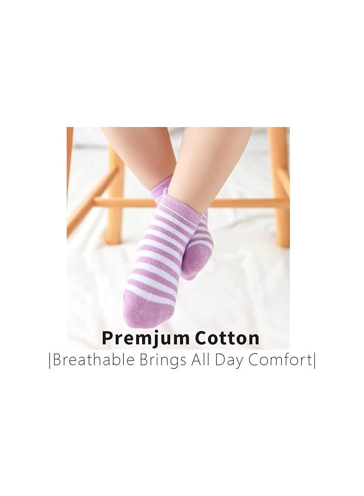 ORiTi Toddler Socks for Boys and Girls  Non Slip Baby Socks  - Image 4