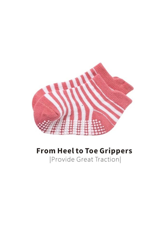 ORiTi Toddler Socks for Boys and Girls  Non Slip Baby Socks  - Image 5