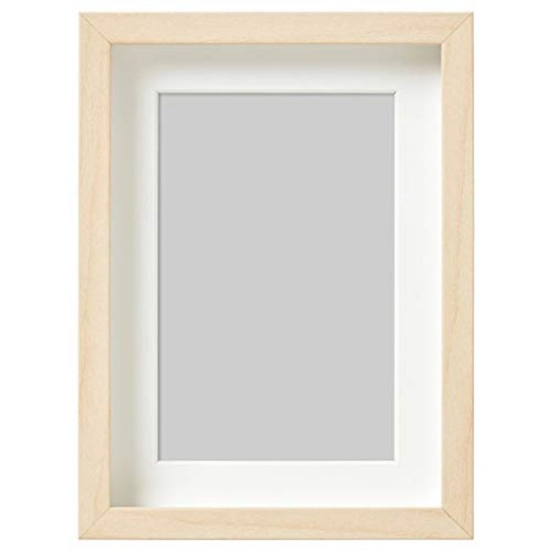 TSSP Frame, Birch effect13x18 cm 5x7,fiberboard, Tabletop, Wall Mount, fiberboard, Beige - Image 1