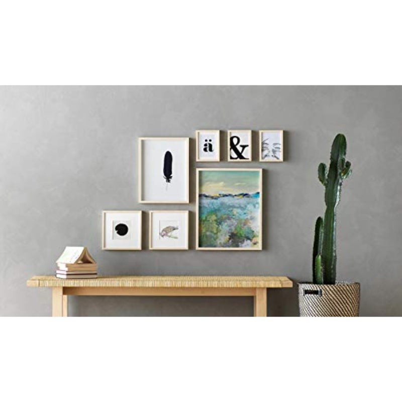 TSSP Frame, Birch effect13x18 cm 5x7,fiberboard, Tabletop, Wall Mount, fiberboard, Beige - Image 4