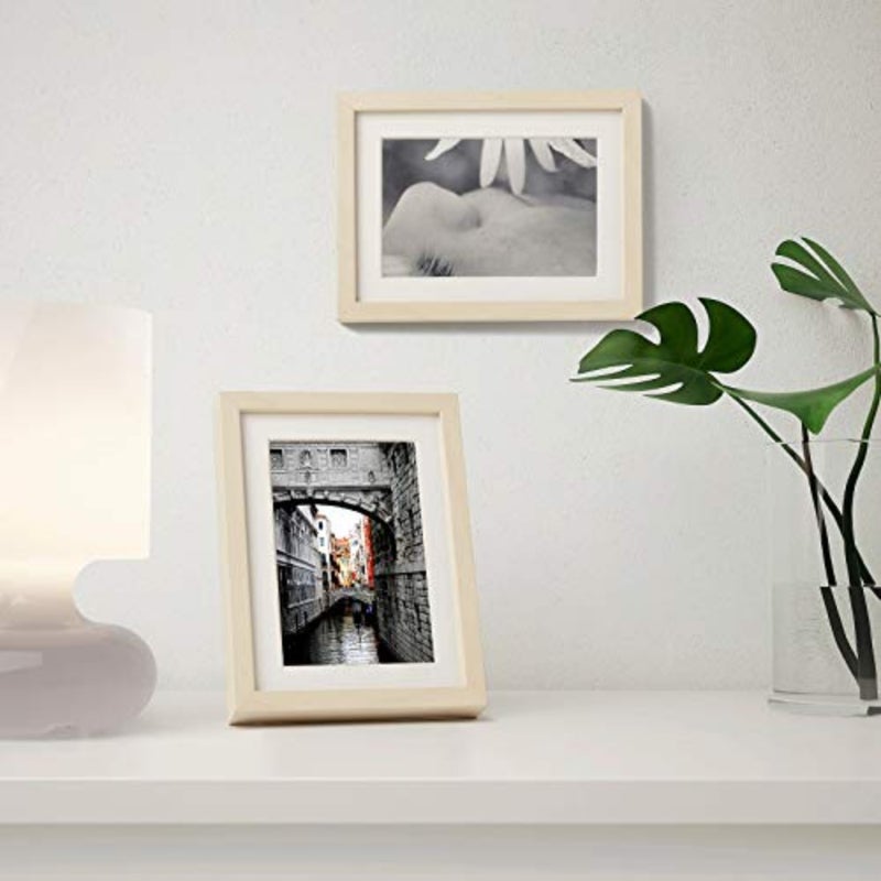 TSSP Frame, Birch effect13x18 cm 5x7,fiberboard, Tabletop, Wall Mount, fiberboard, Beige - Image 2