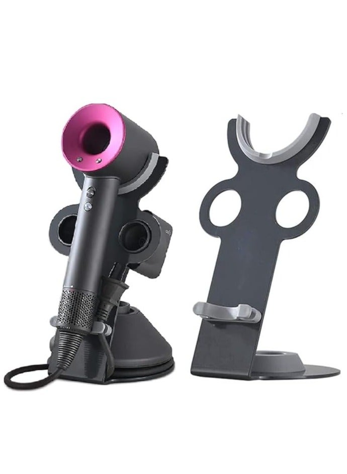 general Hair Dryer Holder for Dyson Supersonic Hair Dryer Holder for Dyson Supersonic Magnetic Stand Holder with Power Plug Cable Organizer Bracket Bathroom Organizer for Dyson Supersonic Hair Dryer - Image 1