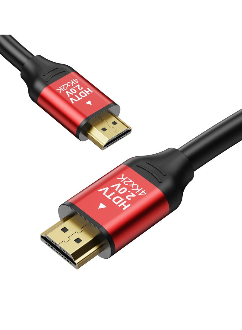 Log Electronics LOG HDMI 8K Cable 1.5M - HDTV Premium 2.0 - 24K Gold Plated Connector, Aluminum-Alloy High Speed Compatible With All HDMI-Enabled Devices - Image 2