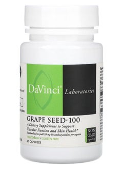 DaVinci Laboratories of Vermont Grape Seed - 100 60 Capsules 