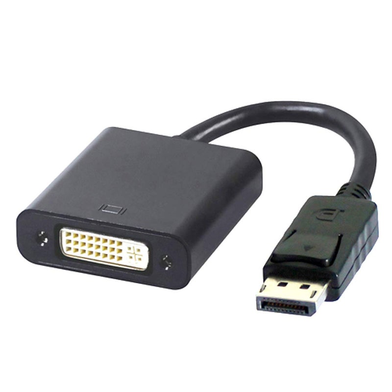 Chenyang محول DisplayPort إلى DVI، موصل DisplayPort ذكر مطلي بالذهب إلى DVI أنثى لمحول شاشة الكمبيوتر، سطح المكتب، اللابتوب، الشاشة، البروجيكتور - Image 1