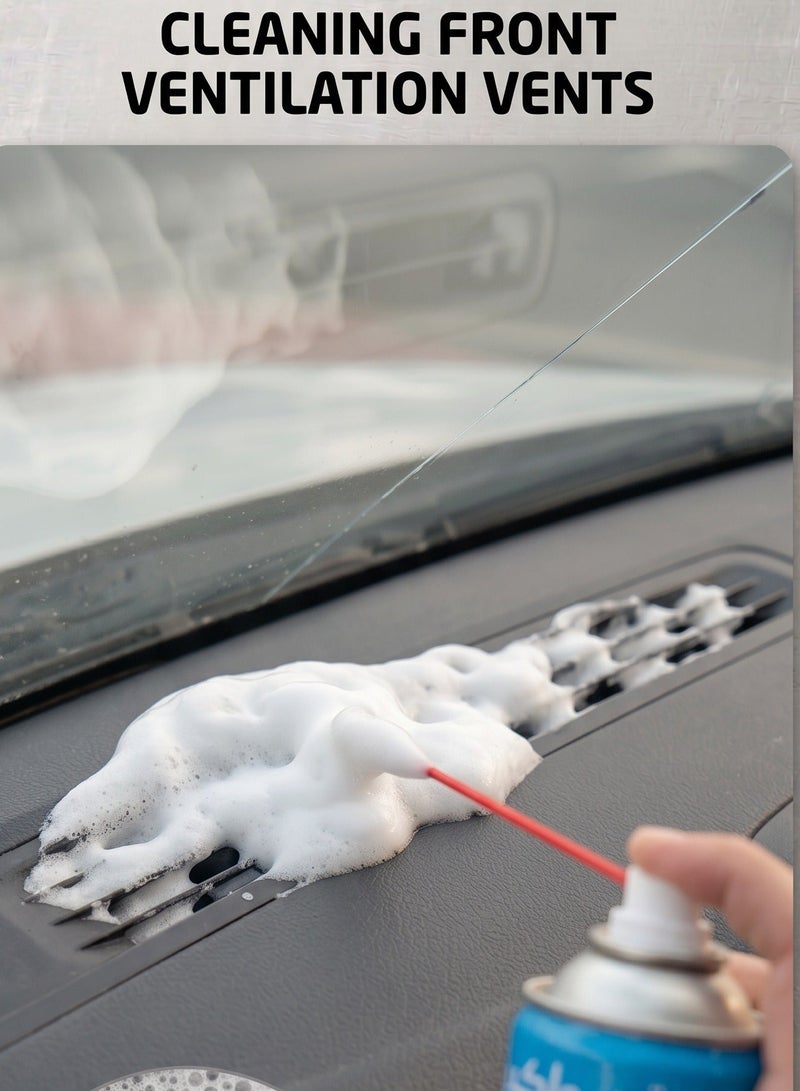 Safi WAX A/C Cleaner Spray – Professional Grade Air Conditioner Cleaner – Eliminates Odors & Kills Bacteria with Precision Tube - Image 2