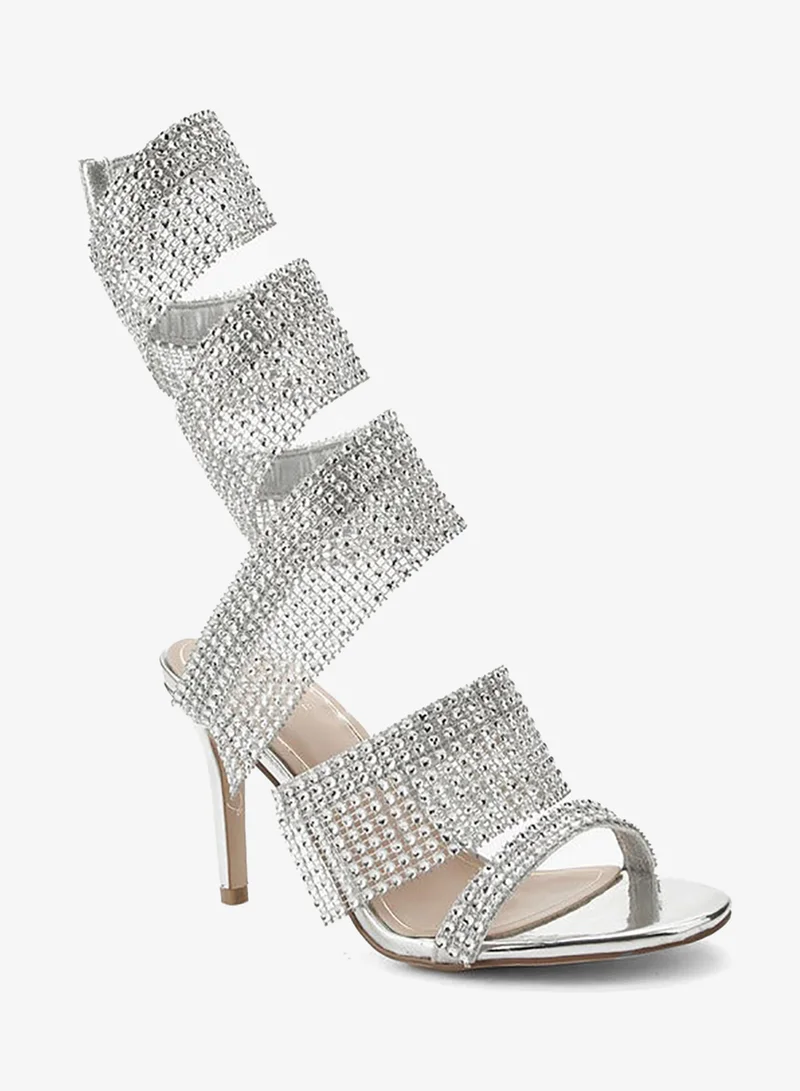 Celeste Women Studded Strap Detail Sandals