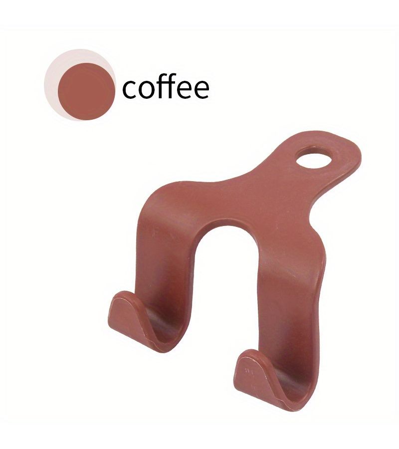 2Pcs Grey Car Back Seat Headrest Hook For Interior Storage Organization - Image 3