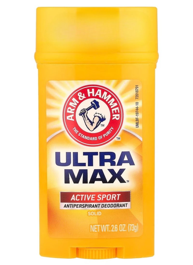 Arm & Hammer Ultra Max Active Sport Anti-Perspirant Deodorant 73g 