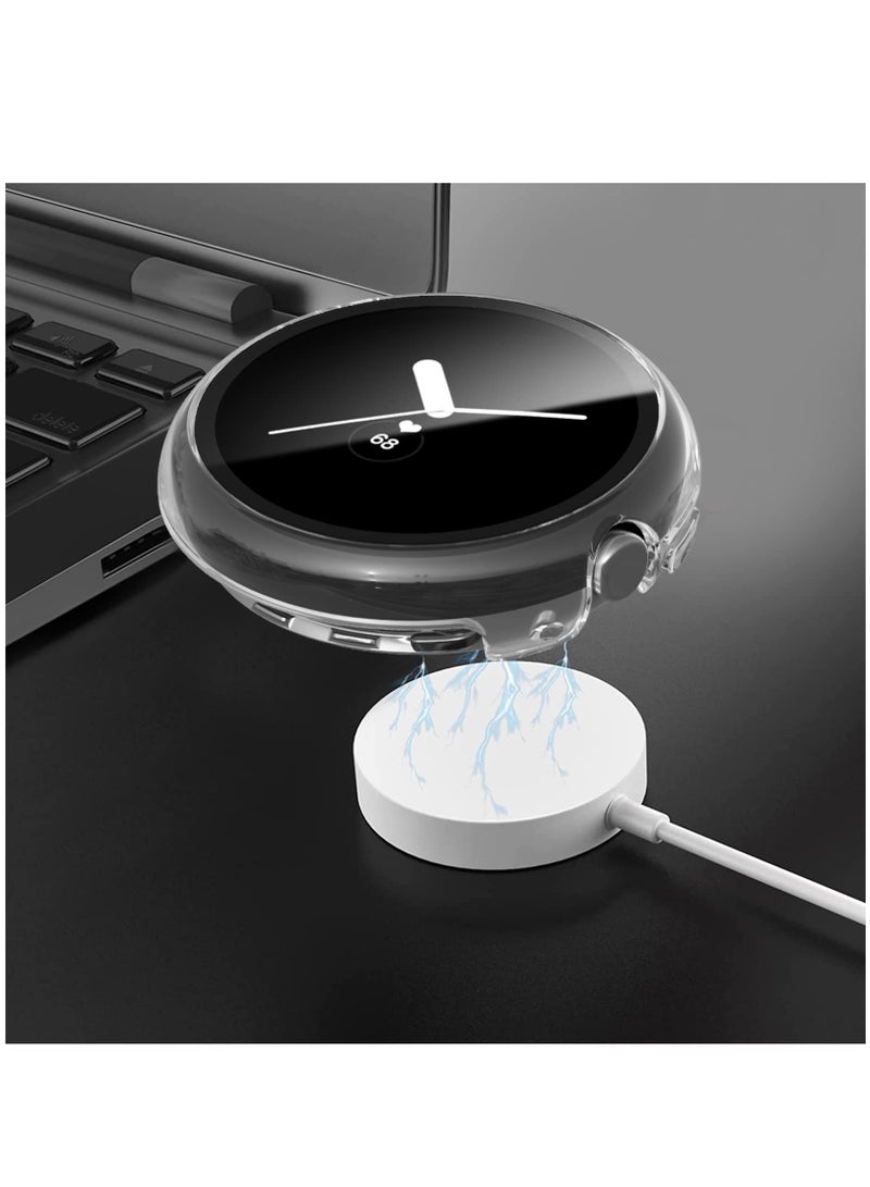 Compatible with Google Pixel Watch 2 Protective Case Cover PC Protective Case Cover Shell - Image 2