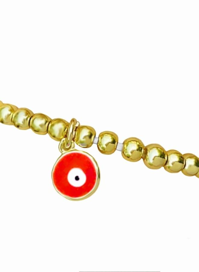 AIWANTO Alissa Charm Bracelet With Red Pendant - Image 2