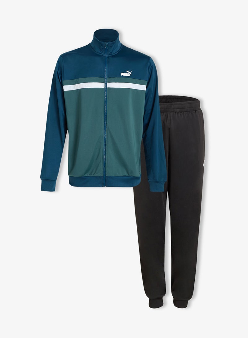 PUMA Colorblock Tracksuit - Image 1