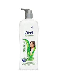 VIVEL Body Wash, Neem Oil and Aloe Vera Shower Creme