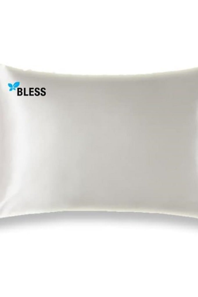 Bless satin pillowcase (silver) - Image 1