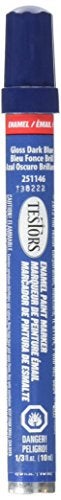 Testors Enamel Paint Marker-Gloss Dark Blue - Image 1