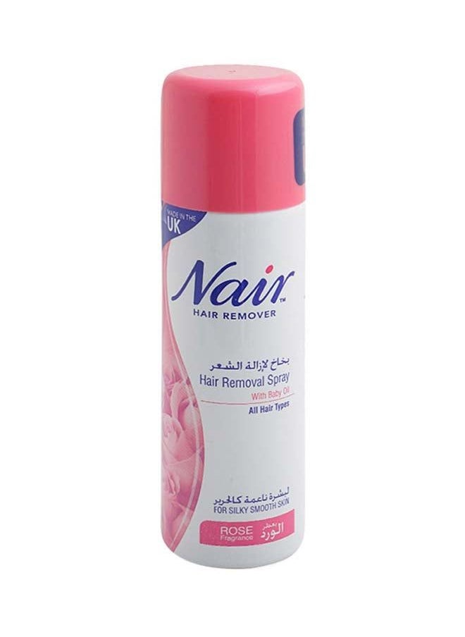 Nair - Rose Fragrance Clear Hair Removal Spray - Image 1