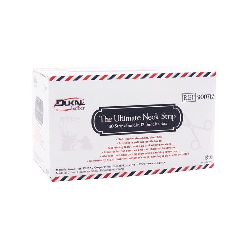 Dukal Barber Neck Strips (Case of 2880)