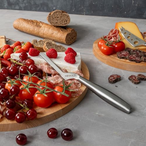 BOSKA Stainless Steel Cheese 3 Knife Set - Copenhagen For All Types of Cheese - Multi-Functional Cheese Slicer - Handheld Slicer - Silver Non-Stick - Dishwasher Safe - For Kitchen Cooking - Image 3