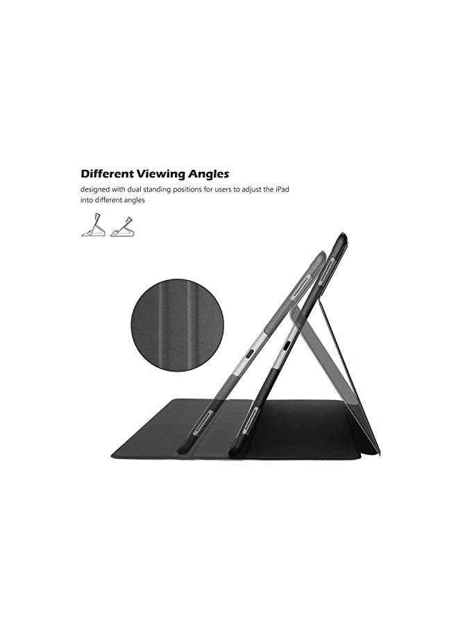 Procases Ipad Pro 12.9 2017/2015 Case (Old Model, 2Nd & 1St Gen), Slim Stand Protective Folio Smart Cover For Inch Gen 2017 / 2015 -Black - Image 3