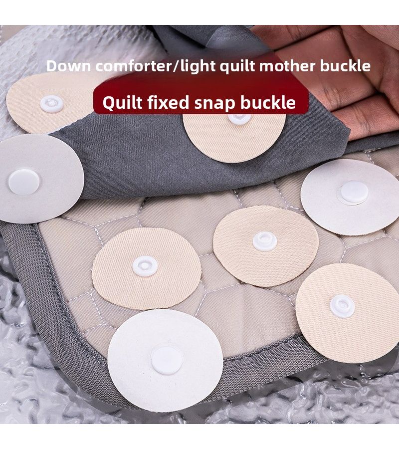 8 Pcs Mother And Child Fixed Buckle Carpet Cushion Fixers Needle Free Safe Invisible Anti Run Quilt Sheet Sofa Cushion Cover - Image 2
