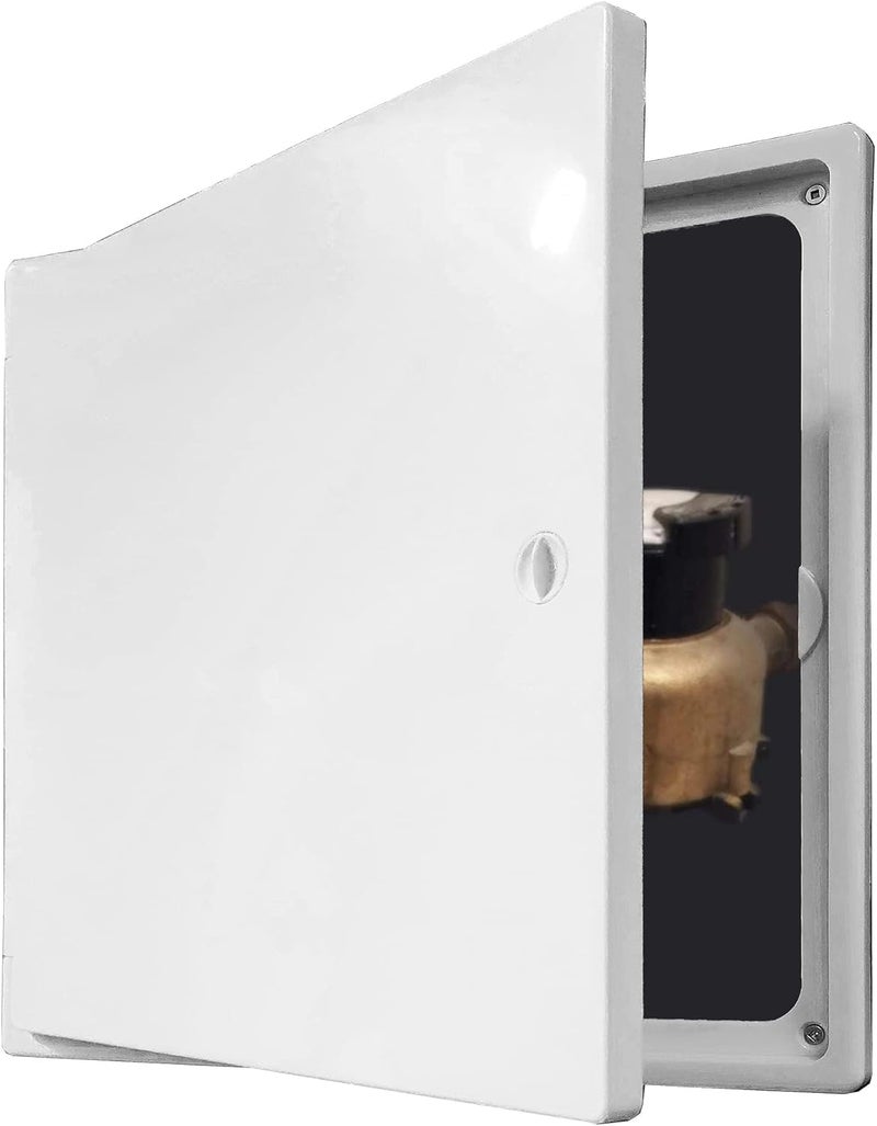EASY-EXS Access Panel 12x12 with Door (Max Service Opening 10x10) Plastic White (Regular 12"x12") - Image 1