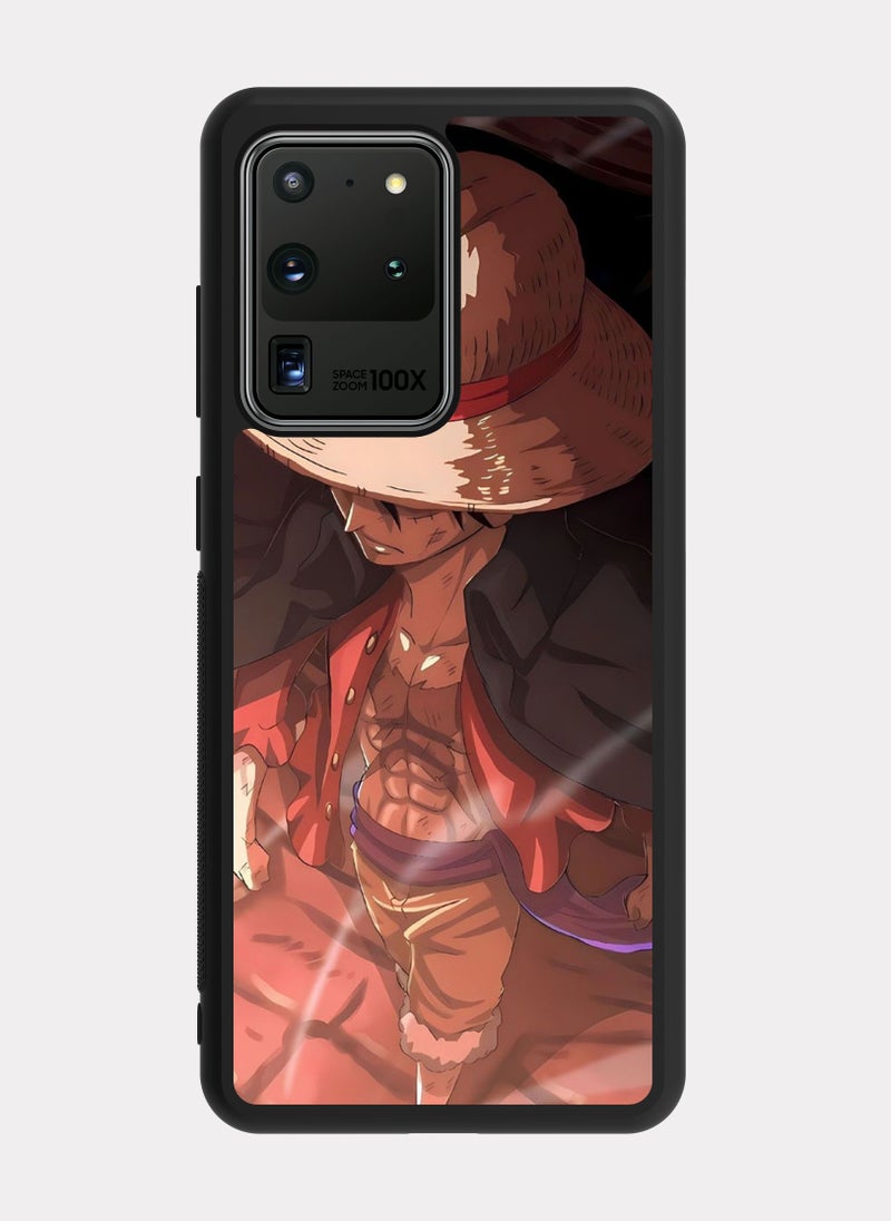 PXLAAT Samsung Galaxy S20 Ultra case cover One Piece Luffy - Image 1