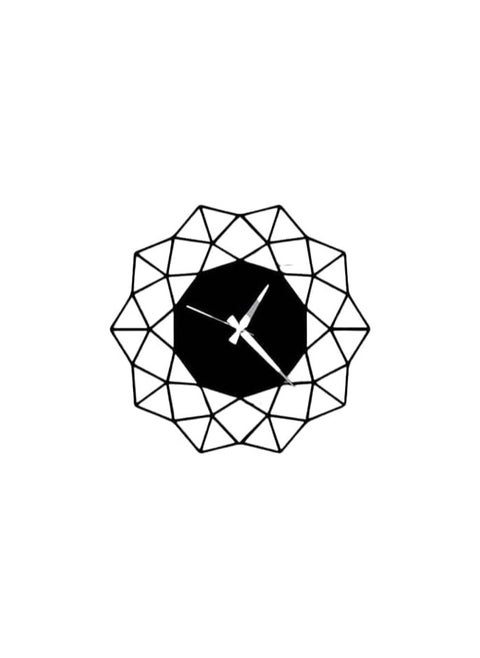 ARABIC CLOCK Arabic Star 3D Wall Clock Large 24 INCHES 60 CM