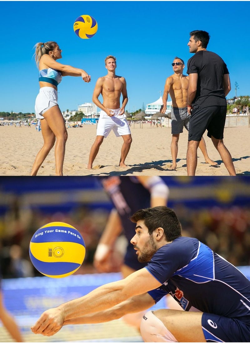 Volleyball, Official Size 5 Professional Quality Waterproof Volleyball For Indoor and Outdoor, for Competitions, Games, Recreational Play, Training, Beach Volleyball, For Volley Ball Enthusiasts - pzsku/ZB1E2E6CEF633E3135C9BZ/45/_/1693483125/17ca9b6c-7e1f-4cc1-a4c9-d7ce8699c0dc
