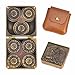 Iustidie Foldable Spinner Metal DND Dice Set Compact Elegant Design with D4 D6 D8 D10 D12 D20 D for TTRPG Gifts - Image 2