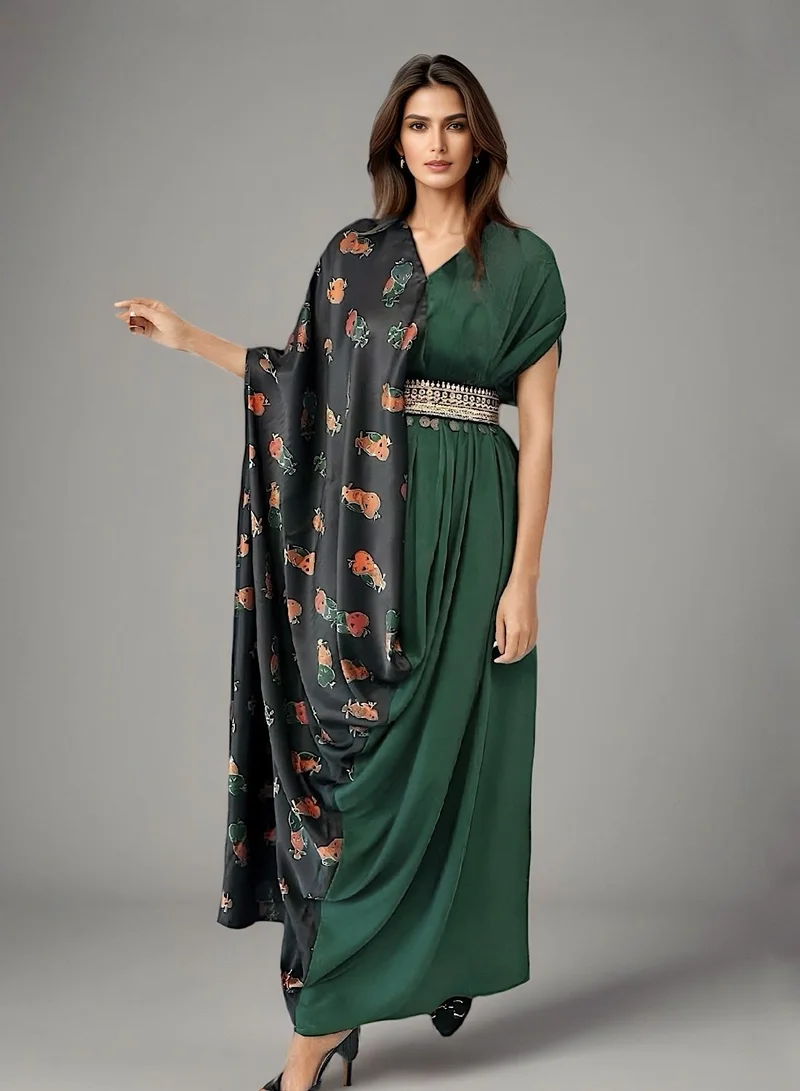 ECSTACY Multiprint Kaftan