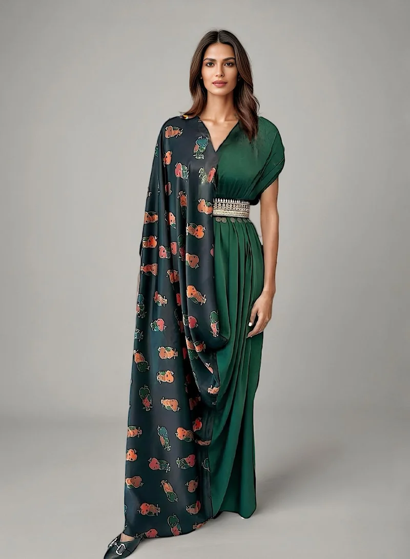 ECSTACY Multiprint Kaftan