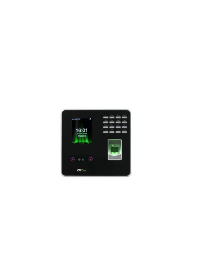 Biometric Fingerprint Time Attendance Device - Black/Silver - Image 1