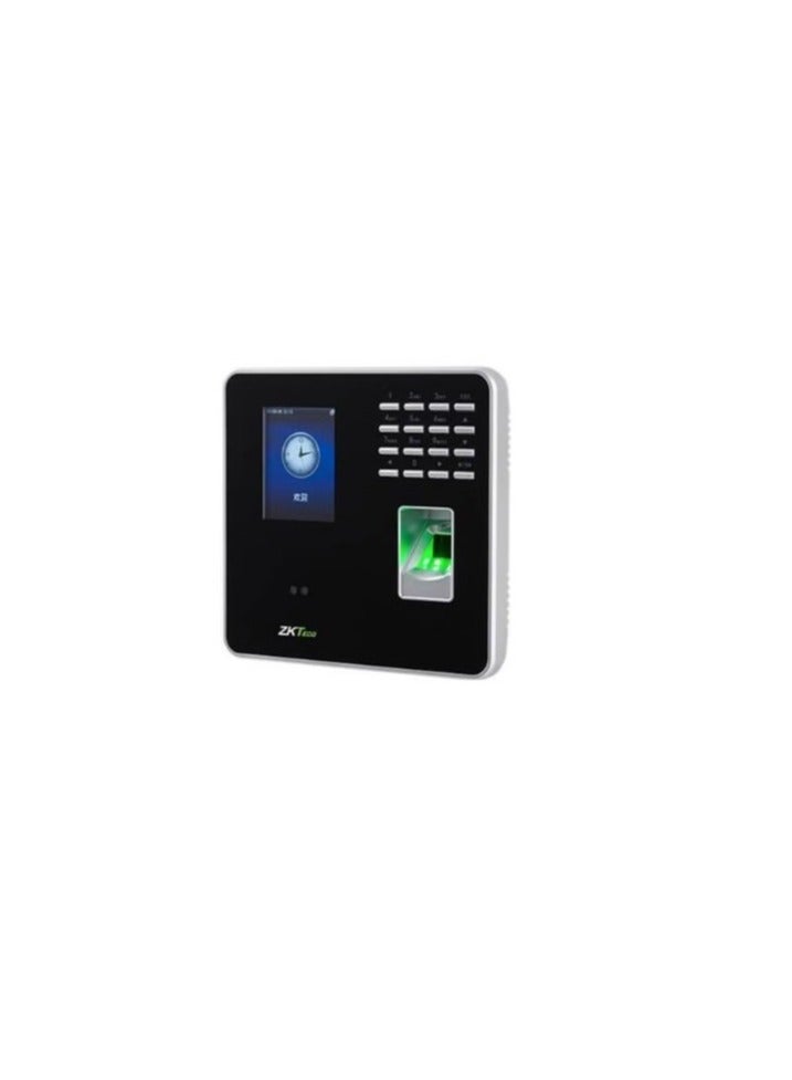 Biometric Fingerprint Time Attendance Device - Black/Silver - Image 2