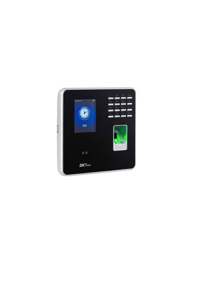 Biometric Fingerprint Time Attendance Device - Black/Silver - Image 3