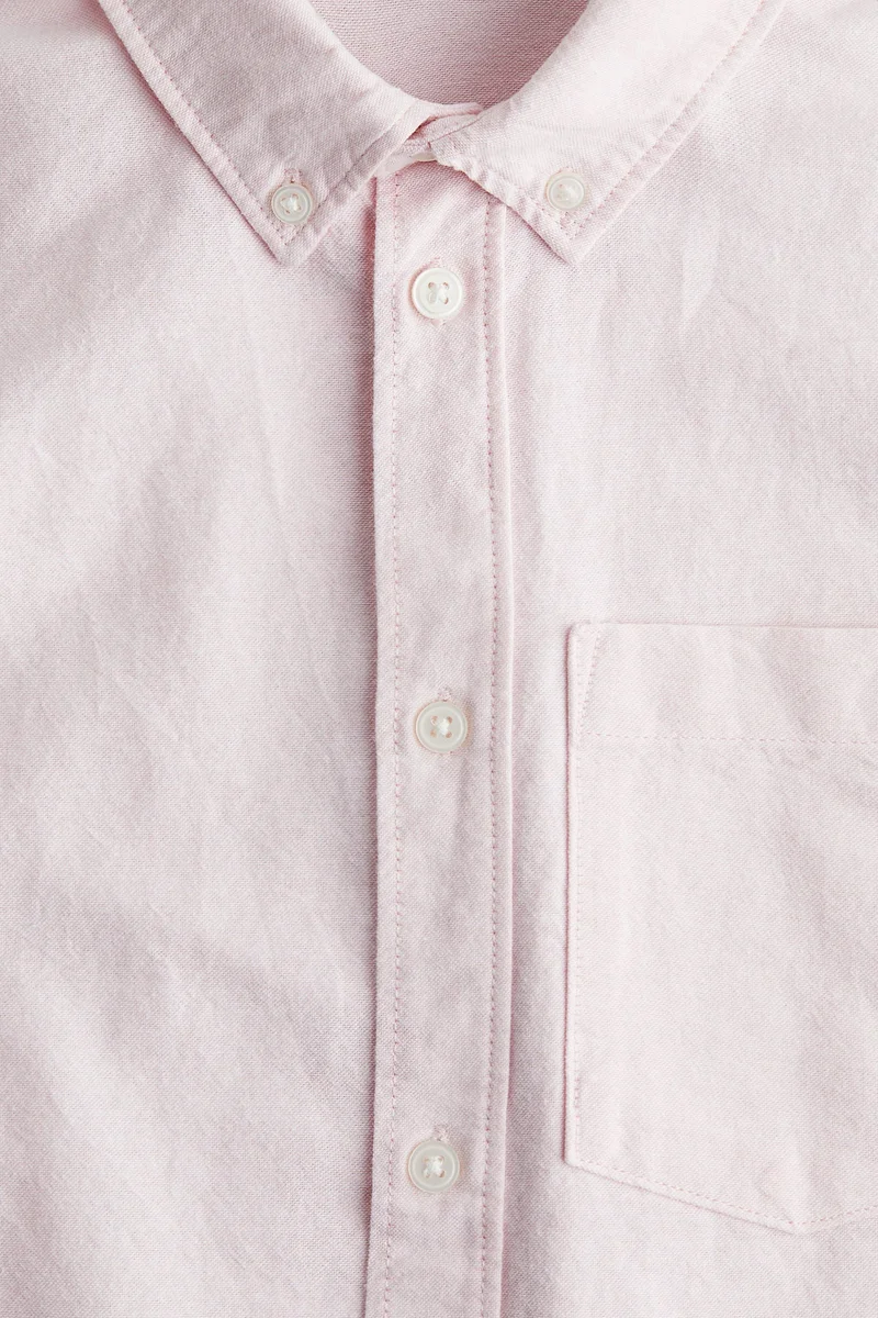 اتش اند ام Button-down cotton shirt