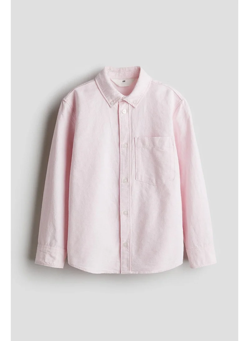اتش اند ام Button-down cotton shirt