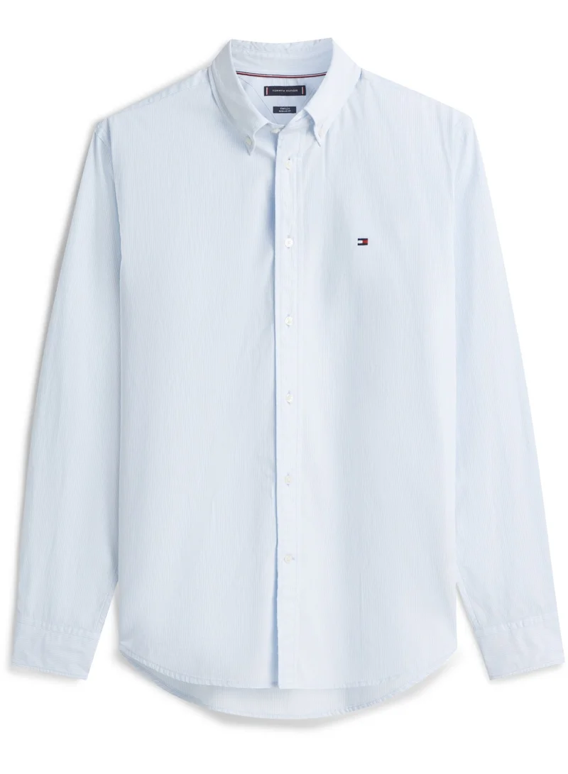 TOMMY HILFIGER TH Flex Regular Fit Stripe Shirt
