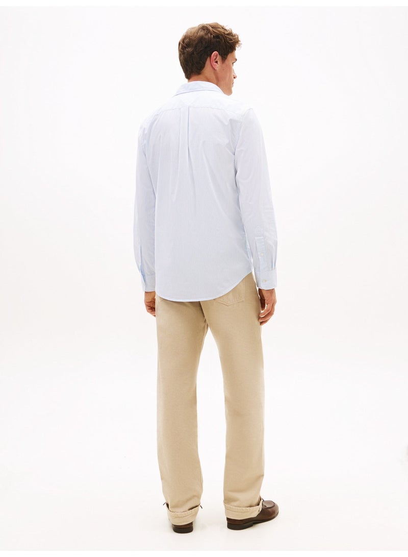 TOMMY HILFIGER TH Flex Regular Fit Stripe Shirt - Image 3