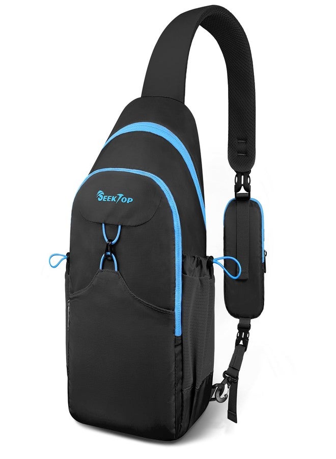 Seektop RFID Anti-Theft Crossbody Bag Sling Backpack for Women & Men, Casual Chest Daypack for Daily Travel - Image 1