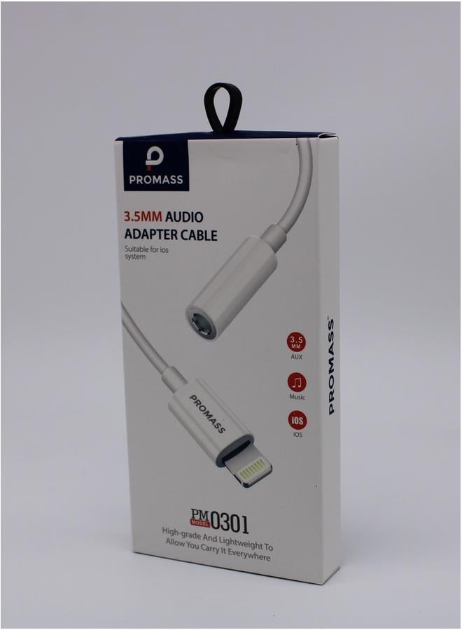 بروماس ارتقِ بتجربة الصوت لديك باستخدام كابل 3.5 ملم إلى Lightning الخاص بنا للتكامل السلس للصوت - Image 2
