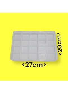 Erdoğan Hobi Erdoğan Hobby Organizer Box Lidded 20 Compartment Multipurpose Box  - Image 2