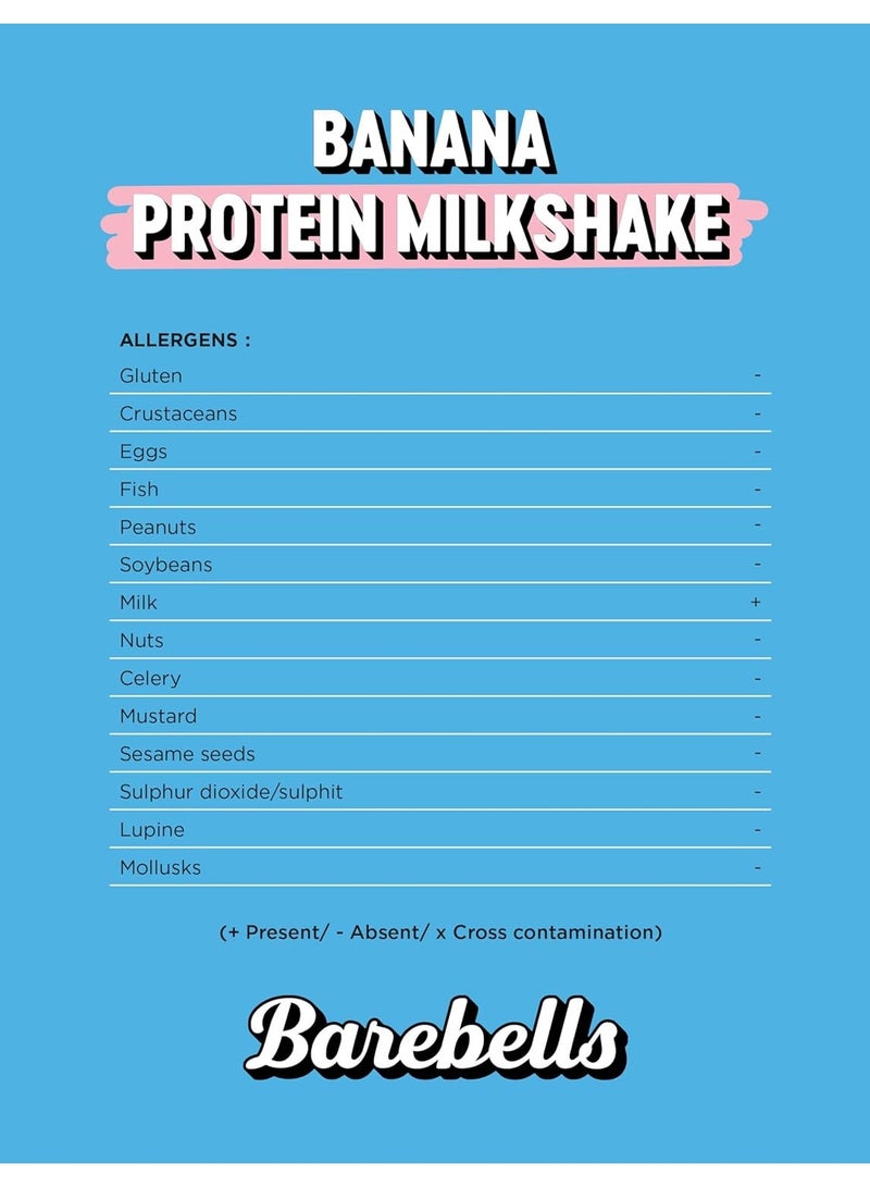 بيربيلز باربيلز ميلك شيك بروتين بنكهة الموز 330 مل - Image 3