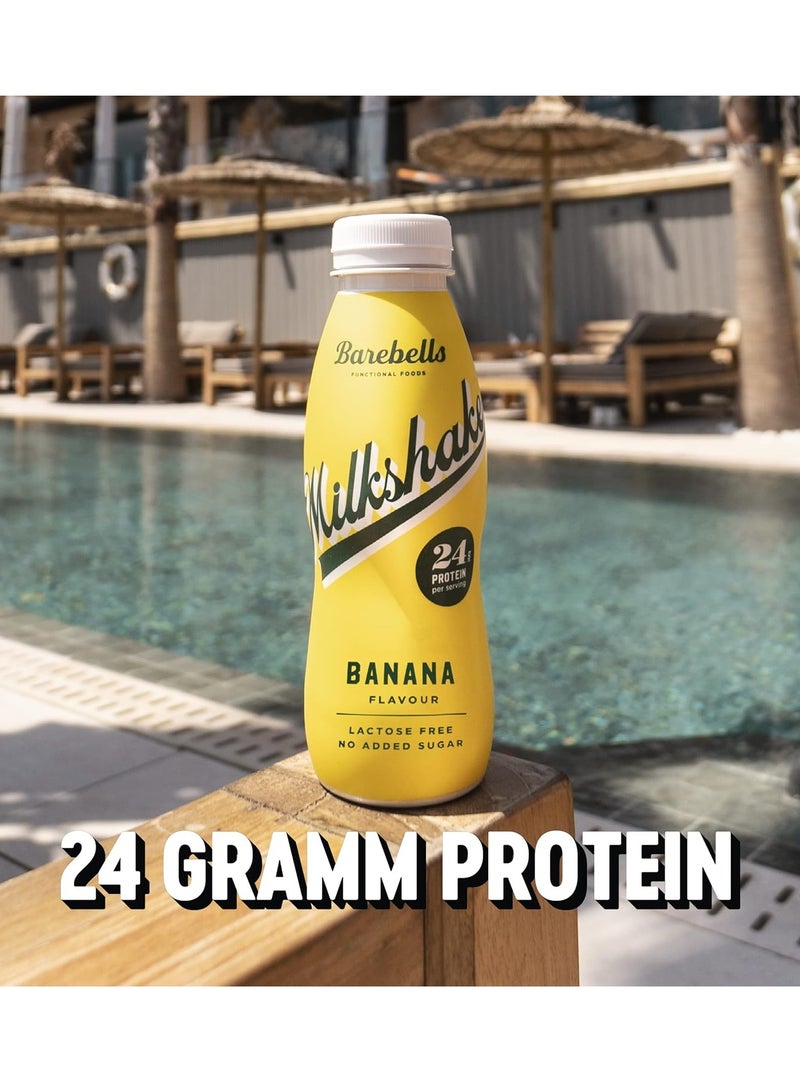 بيربيلز باربيلز ميلك شيك بروتين بنكهة الموز 330 مل - Image 4
