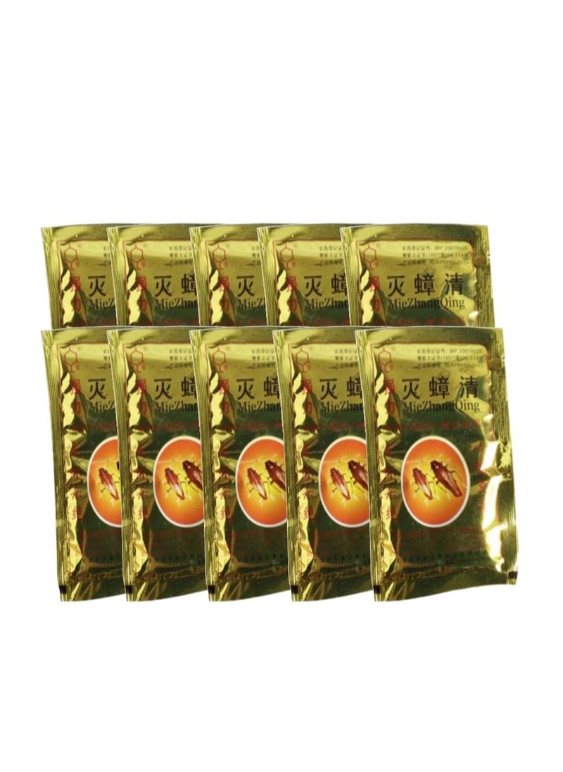 Miezhang Qing Cockroach killer powder 10 pieces 8g  - Image 2