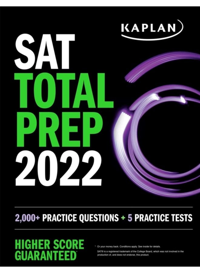 SAT Total Prep 2022 2 000 Practice Questions 5 Practice Tests - Paperback