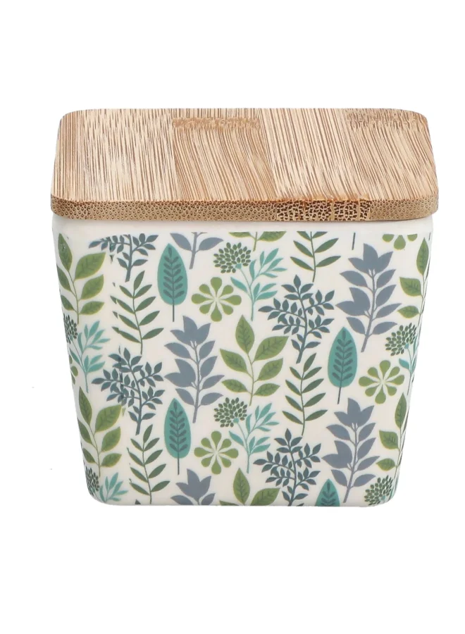 Felli Bamboo Fiber Canister with Lid Multicolor 150ml JH80371