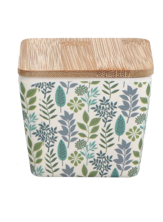 Felli Bamboo Fiber Canister with Lid Multicolor 150ml JH80371 - Image 1