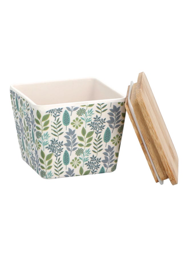 Felli Bamboo Fiber Canister with Lid Multicolor 150ml JH80371 - Image 2